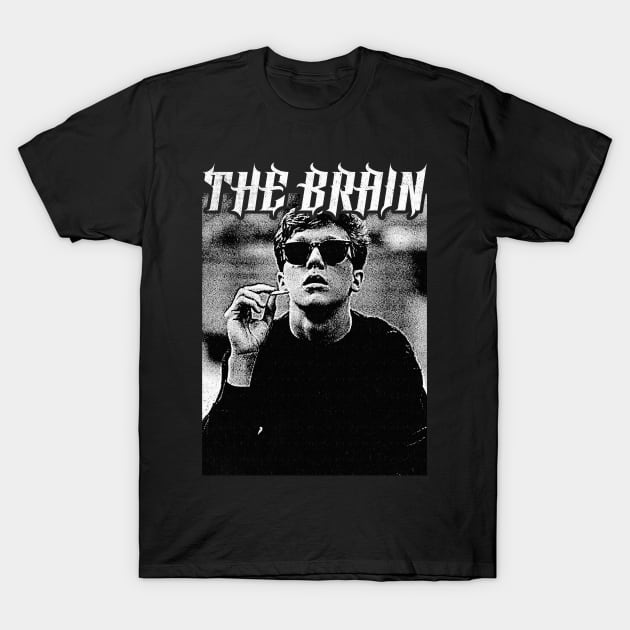 The Brain / Breakfast Club  †† Vintage Look Vintage Aesthetic Design T-Shirt by unknown_pleasures